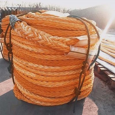 60 मिमी UHMWPE रस्सी टगर बोट टोइंग और मोरिंग रस्सी के लिए