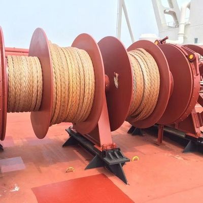 उच्च शक्ति हल्के वजन UHMWPE कॉर्ड समुद्री लंगर रस्सी 8 स्ट्रैंड्स